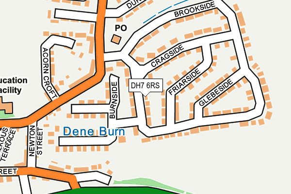 Map of DURHAM ACTIVEWEAR LIMITED at local scale