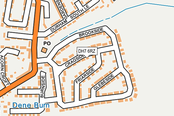 Map of MHG LEISURE LTD at local scale