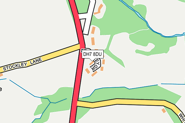 Map of SAFERAD LIMITED at local scale