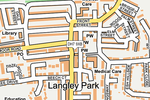 Map of VILLAGE BARBER SKIN PRODUCTS LTD at local scale