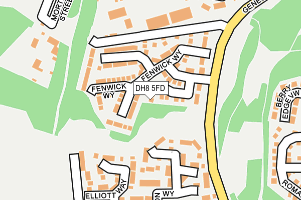 Map of ROSTICH LEISURE LIMITED at local scale