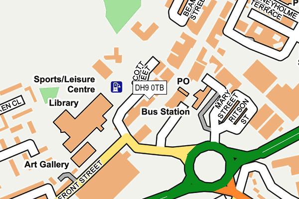 Map of JALOUB LTD at local scale