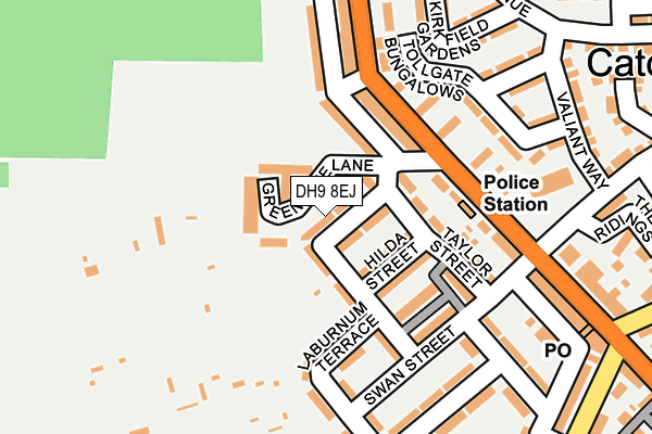 DH9 8EJ map - OS OpenMap – Local (Ordnance Survey)