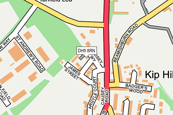 Map of RMT ACCESS LIMITED at local scale