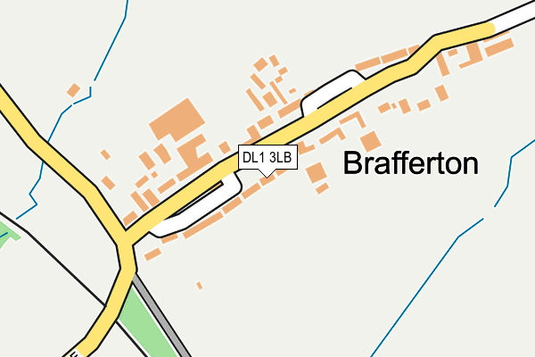 DL1 3LB map - OS OpenMap – Local (Ordnance Survey)