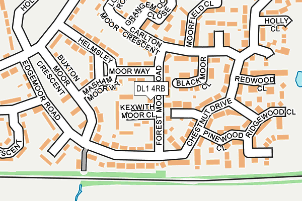 DL1 4RB map - OS OpenMap – Local (Ordnance Survey)