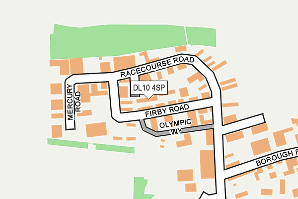 DL10 4SP map - OS OpenMap – Local (Ordnance Survey)