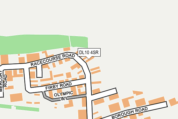 DL10 4SR map - OS OpenMap – Local (Ordnance Survey)