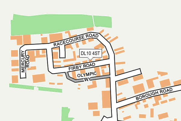 DL10 4ST map - OS OpenMap – Local (Ordnance Survey)