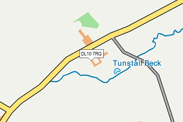 DL10 7RQ map - OS OpenMap – Local (Ordnance Survey)