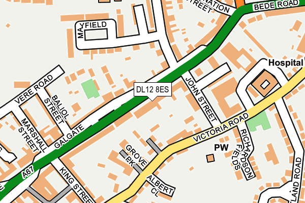 Map of LUKE MASKELL LIMITED at local scale
