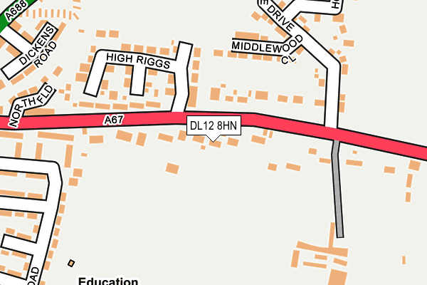 Map of LABOUR OF WOOD LTD at local scale