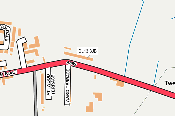 Map of TOM'S CAR BARN LIMITED at local scale