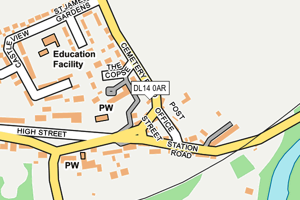 Map of KEIGH COMMUNICATIONS LIMITED at local scale