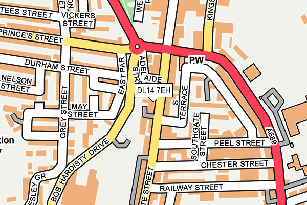 Map of BLUEBELL THERAPY LTD at local scale