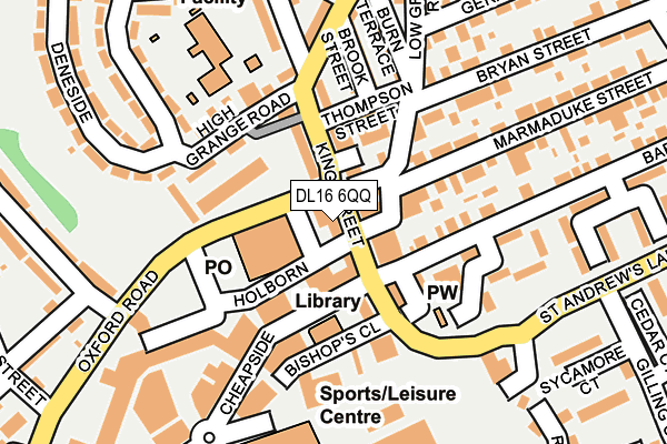 Map of THE LITTLE TAP LTD at local scale