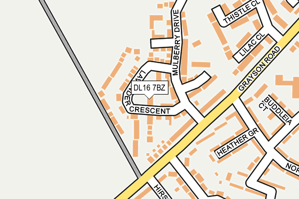 Map of J.RACE PROPERTY LTD at local scale