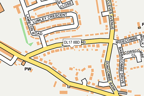 Map of EPS ELECTRICAL SERVICES LTD at local scale
