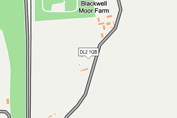 DL2 1QB map - OS OpenMap – Local (Ordnance Survey)