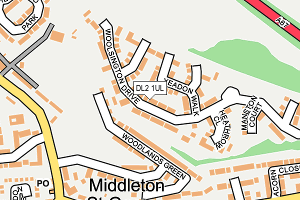 Map of DENEHEAD LIMITED at local scale