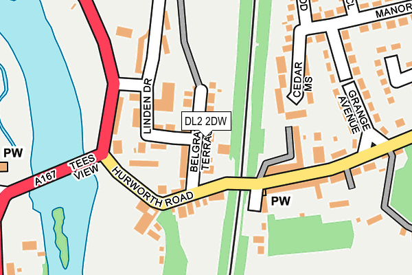 Map of L GRANEY PLUMBING & HEATING LTD at local scale