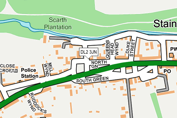 Map of MARKEM ENGINEERING LIMITED at local scale