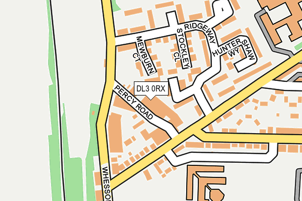 DL3 0RX map - OS OpenMap – Local (Ordnance Survey)