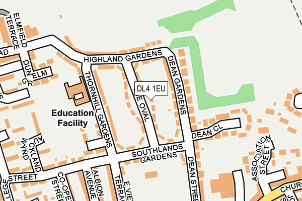 Map of S E LANDSCAPING LIMITED at local scale