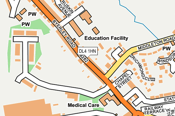 Map of ELOC8 SOFTWARE SOLUTIONS LTD at local scale