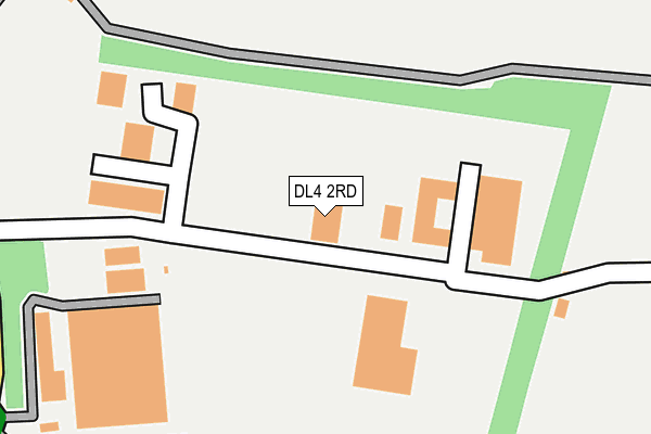 DL4 2RD map - OS OpenMap – Local (Ordnance Survey)