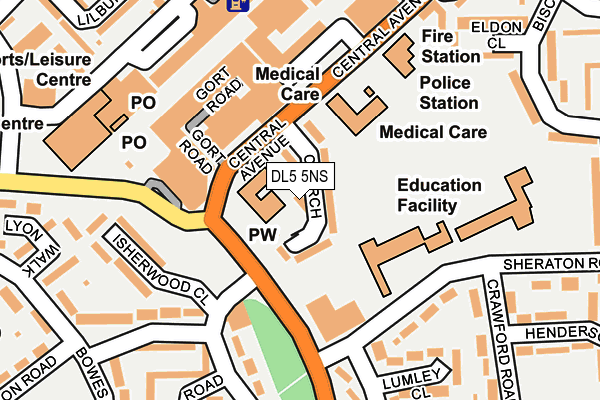 Map of RH ENGINEERING AND SURVEYING LIMITED at local scale