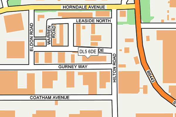 Map of NORTH EAST TRUCK & TRAILER LIMITED at local scale