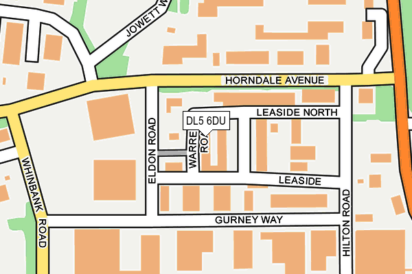 Map of ARMITAGE AND WILSON FURNITURE LTD at local scale