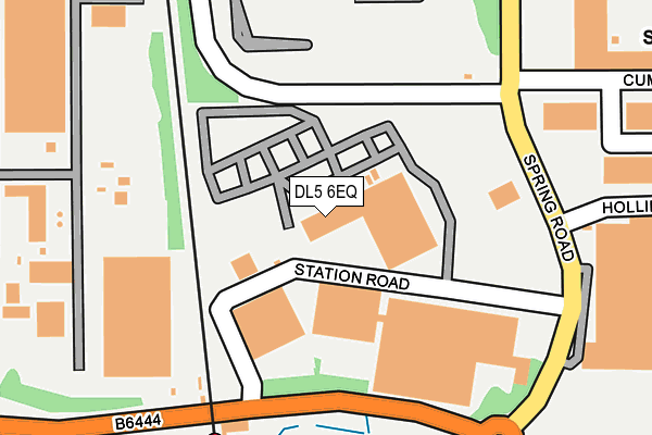 DL5 6EQ map - OS OpenMap – Local (Ordnance Survey)