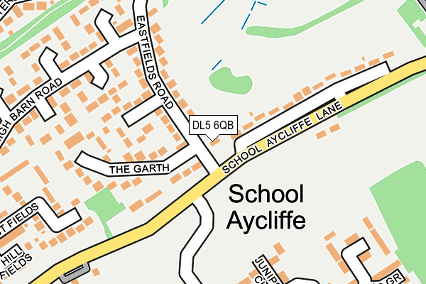 DL5 6QB map - OS OpenMap – Local (Ordnance Survey)
