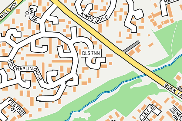 DL5 7NN map - OS OpenMap – Local (Ordnance Survey)
