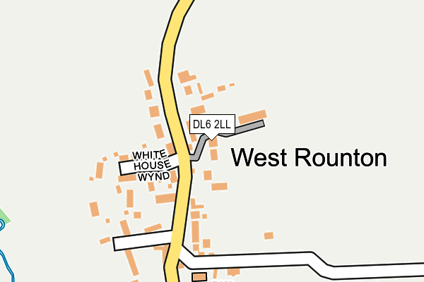 DL6 2LL map - OS OpenMap – Local (Ordnance Survey)