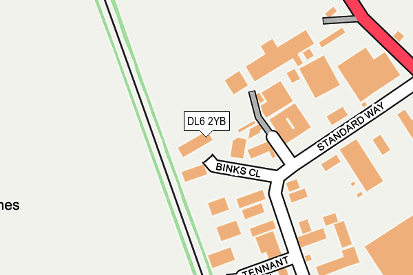 Map of MOODY CONSTRUCTION LTD at local scale