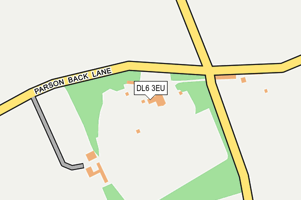DL6 3EU map - OS OpenMap – Local (Ordnance Survey)