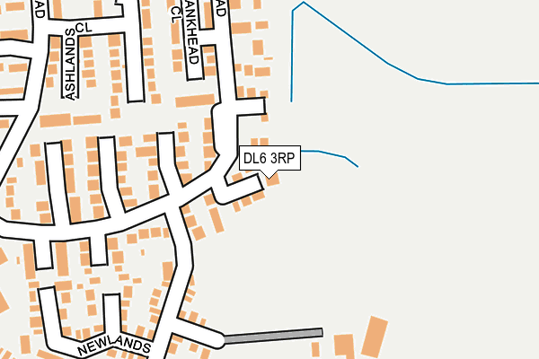 DL6 3RP map - OS OpenMap – Local (Ordnance Survey)