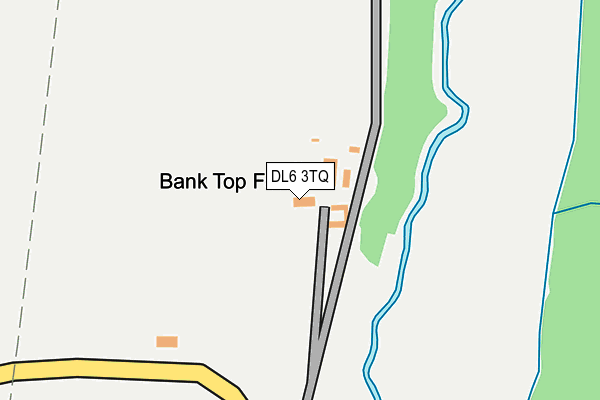 DL6 3TQ map - OS OpenMap – Local (Ordnance Survey)