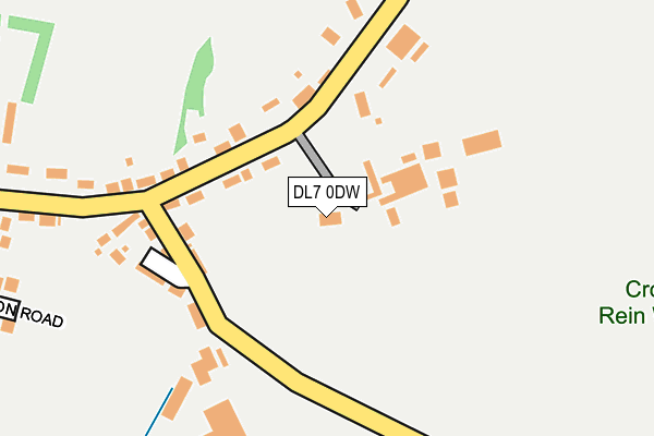 DL7 0DW map - OS OpenMap – Local (Ordnance Survey)