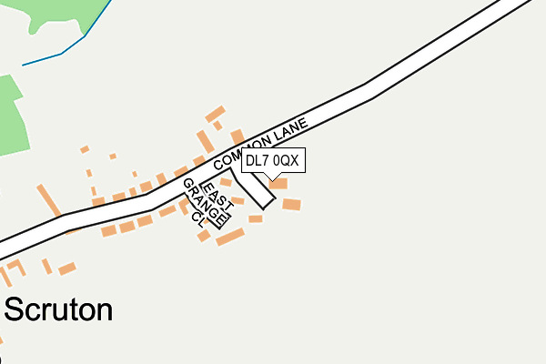 DL7 0QX map - OS OpenMap – Local (Ordnance Survey)