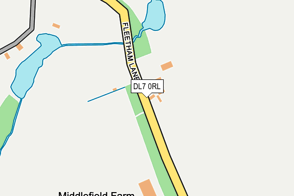 DL7 0RL map - OS OpenMap – Local (Ordnance Survey)