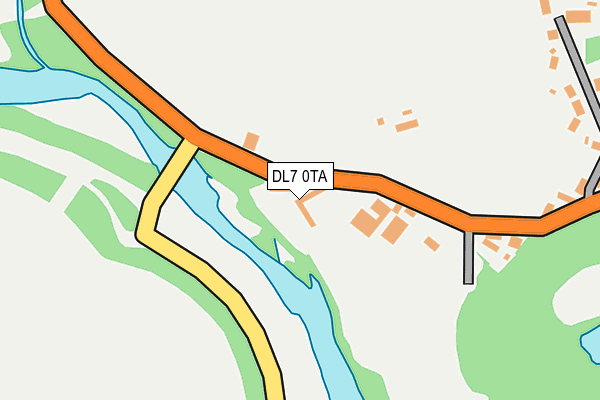 DL7 0TA map - OS OpenMap – Local (Ordnance Survey)