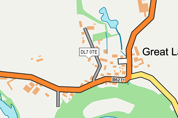 DL7 0TE map - OS OpenMap – Local (Ordnance Survey)