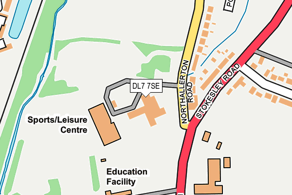 DL7 7SE map - OS OpenMap – Local (Ordnance Survey)