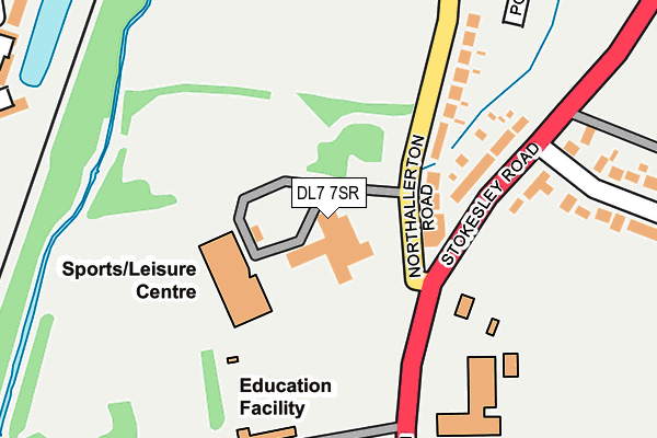 DL7 7SR map - OS OpenMap – Local (Ordnance Survey)