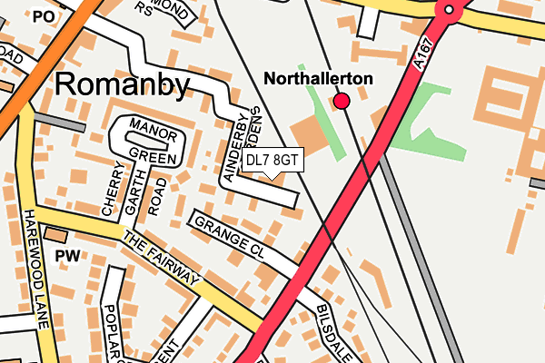 DL7 8GT map - OS OpenMap – Local (Ordnance Survey)