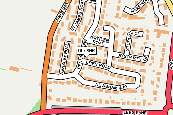 DL7 8HR map - OS OpenMap – Local (Ordnance Survey)